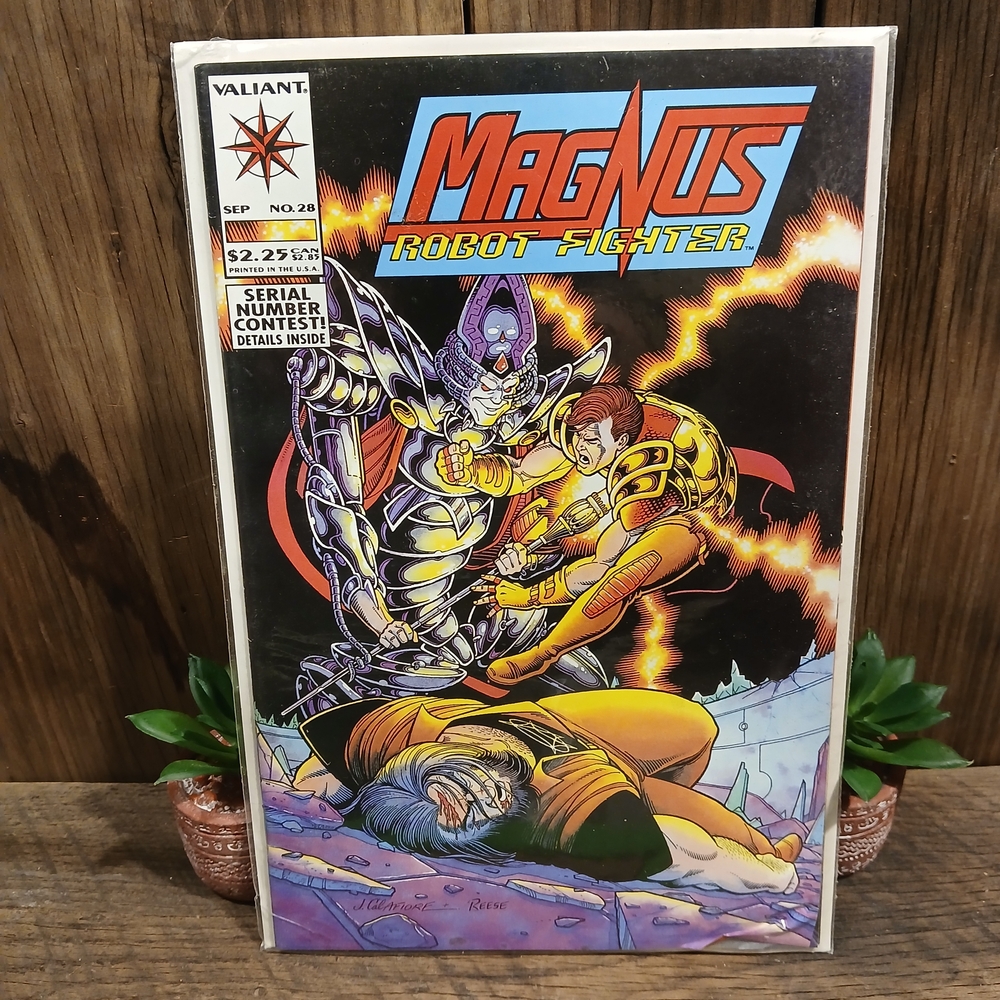 Valiant Magnus Robot Fighter Comic Book
